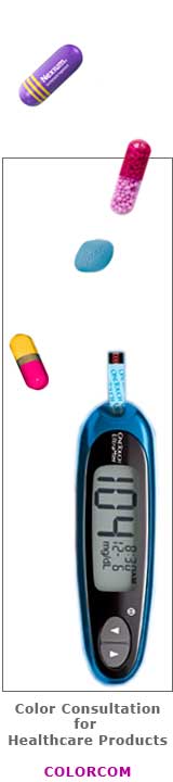 Color consultation for healthcare and medications