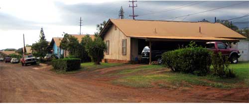 KAUMAKANI PLANTATION HOUSING – KAUAI