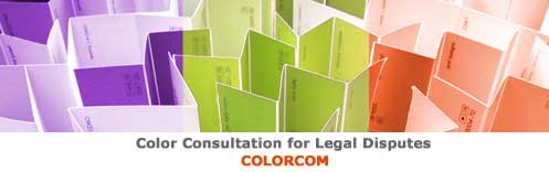 Color Consultation for Legal Disputes - Colorcom