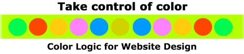 Color Logic for website design