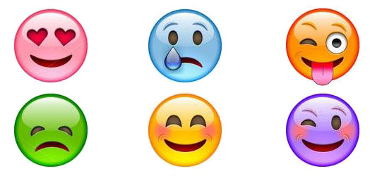 έγχρωμο emojis