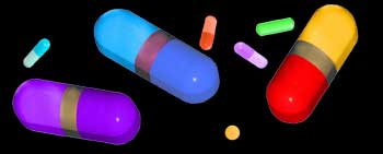 The colors of pills - medications