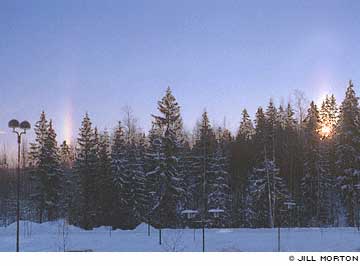 Arc in Tampere sky