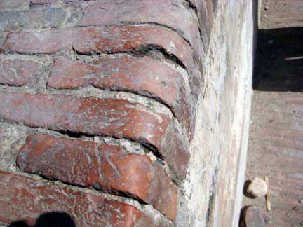 curved brick from 1000 AD