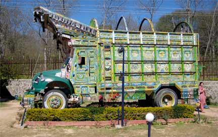 Bus in Islamabad